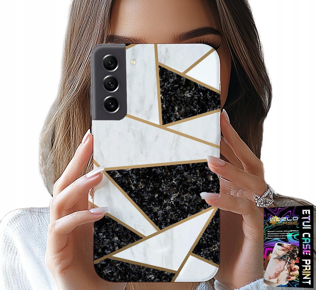 Etui Do Samsung Galaxy S22 Plus - Eleganckie Modne Wzory Case + Szkło