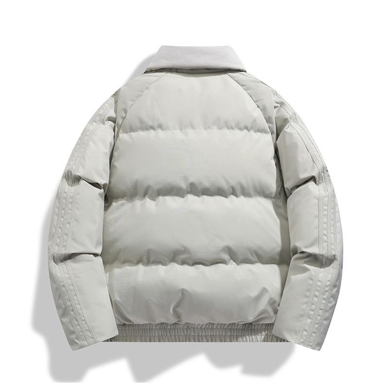 Stehkragen Winddichte Baumwollkleidung Herren Winter Neu Amerikanisch Verdickt Warm Brotkleidung Jacke