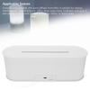 Scent Diffuser Desktop Humidifier Essential Oil Fragrance Machine for Bedroom Office 7 Colors Flame Timing Function