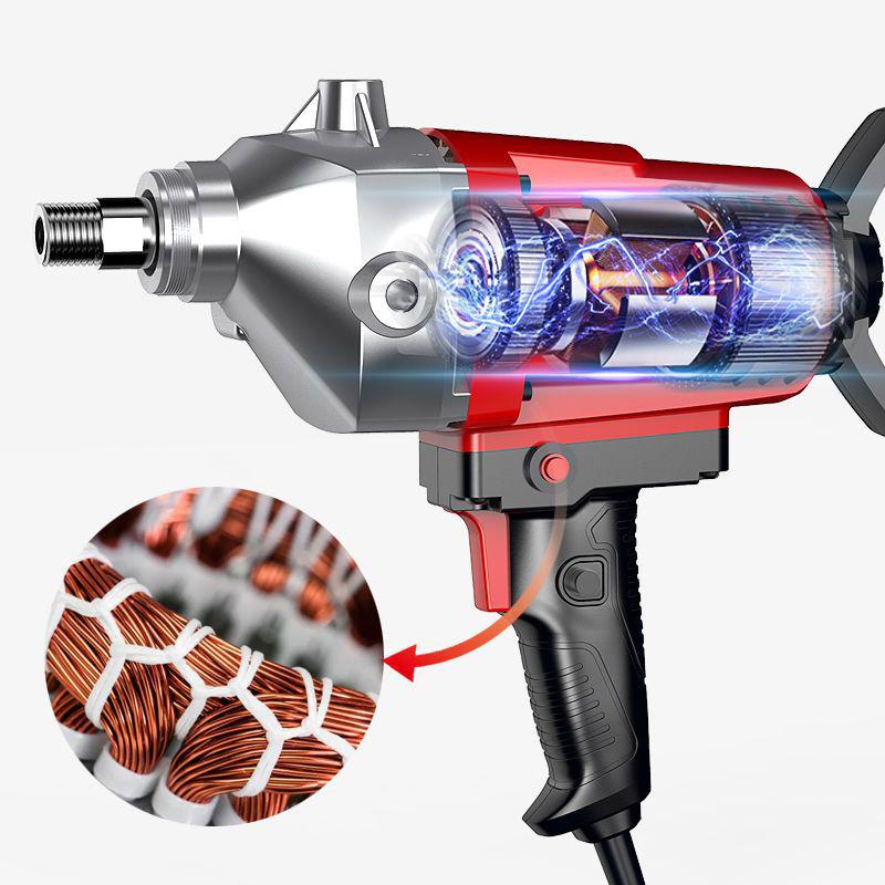 Jieyou High-Power Multi-Functional Electric Mixer for Paint, Putty, Cement & Mortar