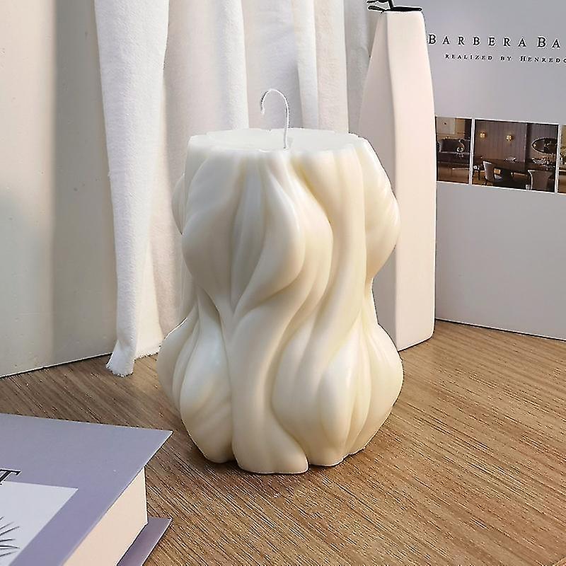 Candle Mould 3d Silicone Cadle Making Mould Geometric Candle Moulds / Rotating Planet Candle Mould Bubble Wax