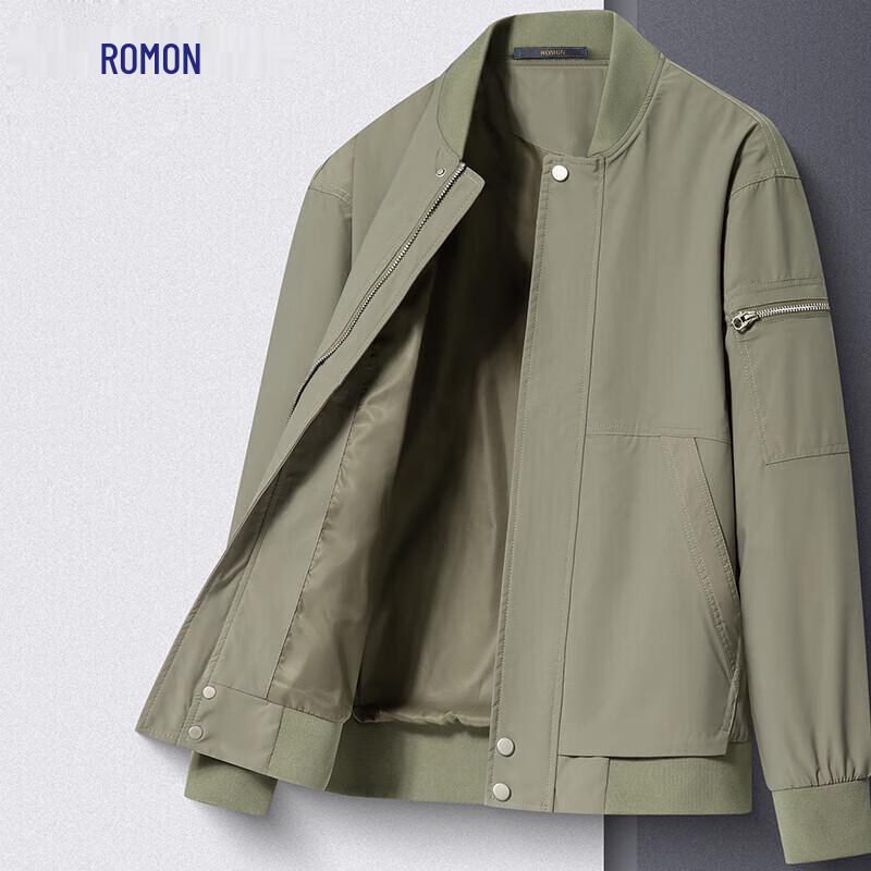 

Romani Men s Autumn/Winter Stand Collar Casual Jacket 190