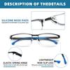 MODFANS 3-Pack Men Blue light blocking Reading Glasses Lightweight Metal Frame Computcer Readers HD Lens Presbyopia Eyewear