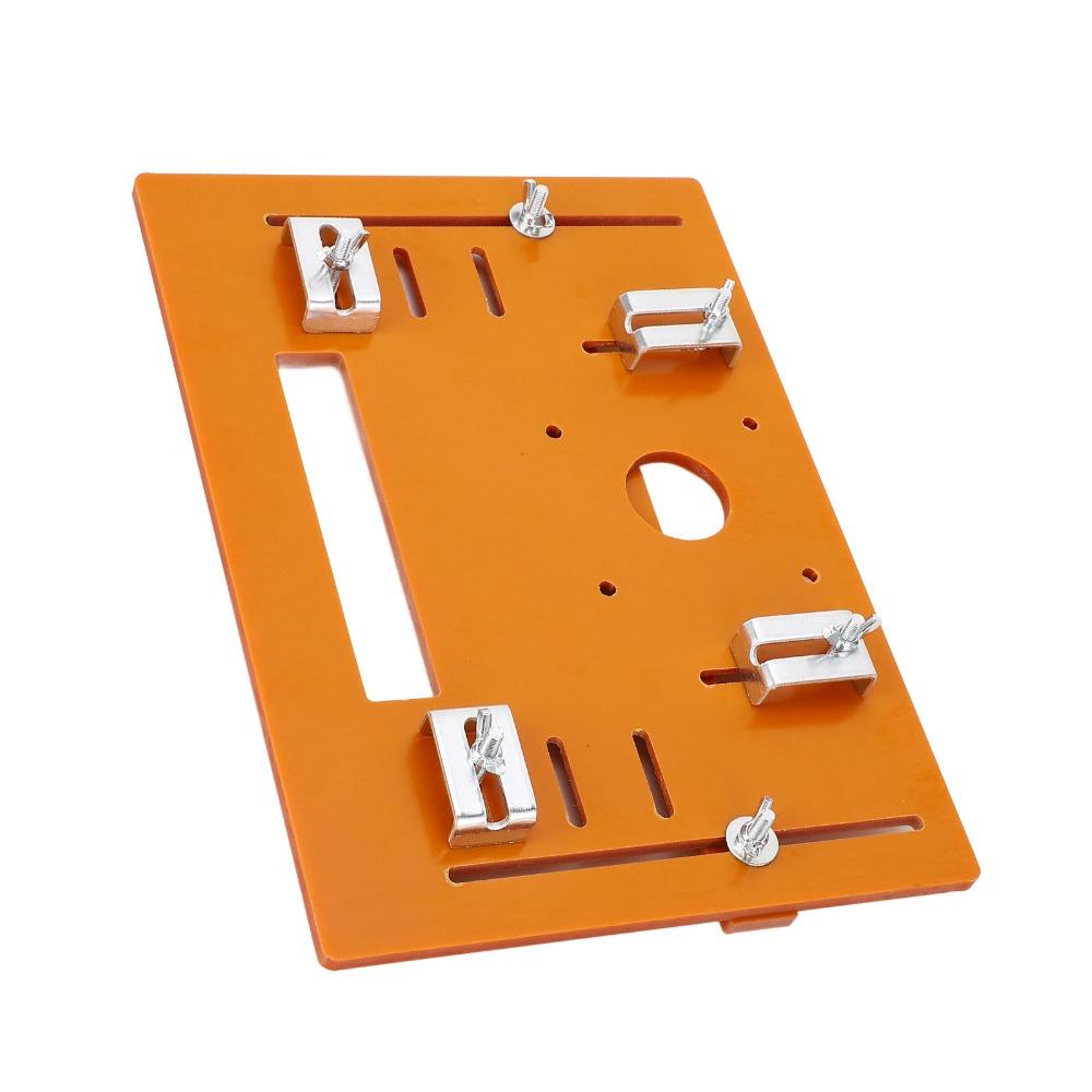 4 Inch Cutting Machine Base Plate 5mm Thickness Circular Saw Base Plate  Woodworking