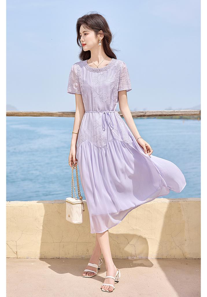 Design Sense Niche Fashion Temperament Slimming Dress for Small Figures