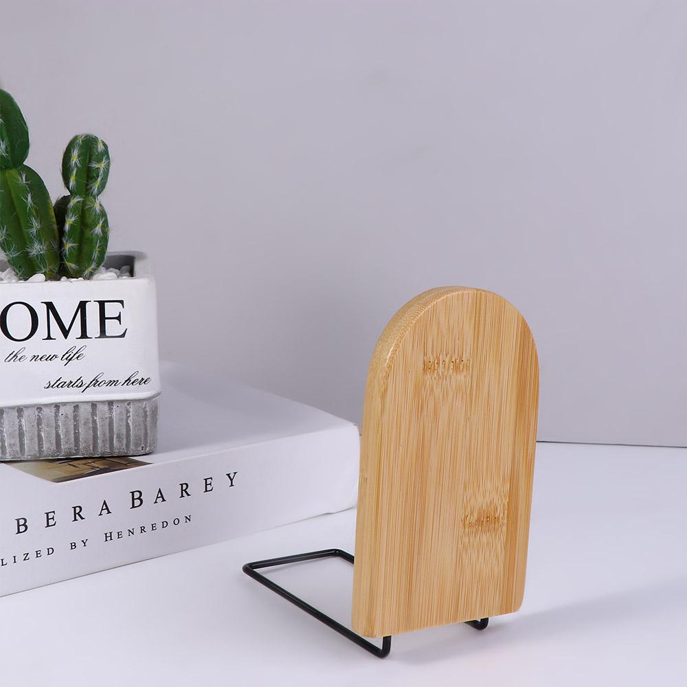 Storage Office Supplies School Student Stationary Book Stand Wood Bookend Bookshelf Book Holder