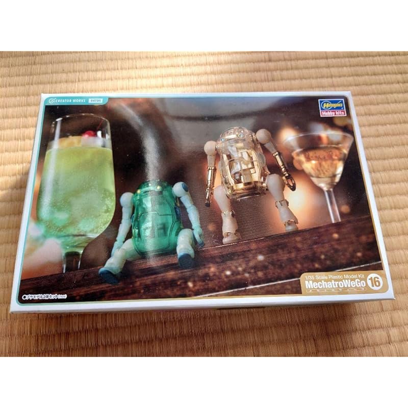 

mechatrowego It looks like cream Crystal Gold plastic model model