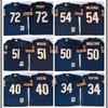 Chicago Bears Retro NFL Football Jersey Men Women Cotton Sports Fan Apparel Rugby Training Game Day