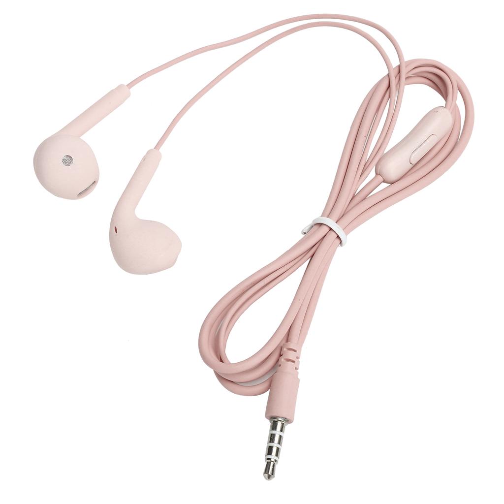 U19 Auricolare Cablato Universale 3.5mm HiFi Cuffie Musicali con Controllo a Filo per Telefono Cellulare