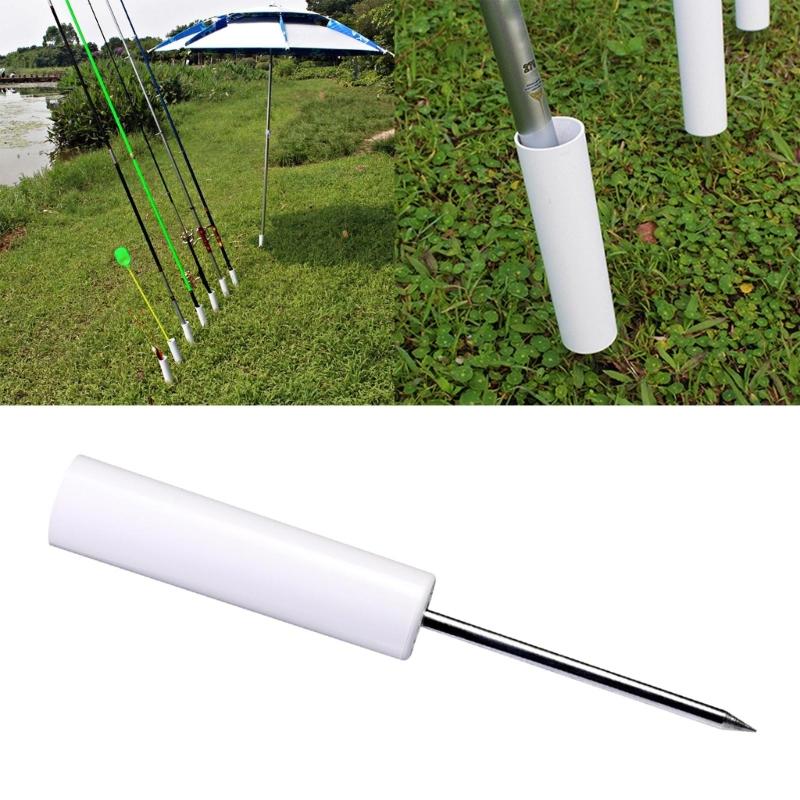 Upgraded Rod Holder for Banks Fishing, Fish Rod Holder Ground, Fishing Rod Rack Stand Fishing Holder for Insert Ground