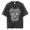 Washed Vintage Rapper Ken Carson A Great Chaos Album Tshirt Men Women Fashion Hip Hop Tshirts Male Casual Oversized T Shirts