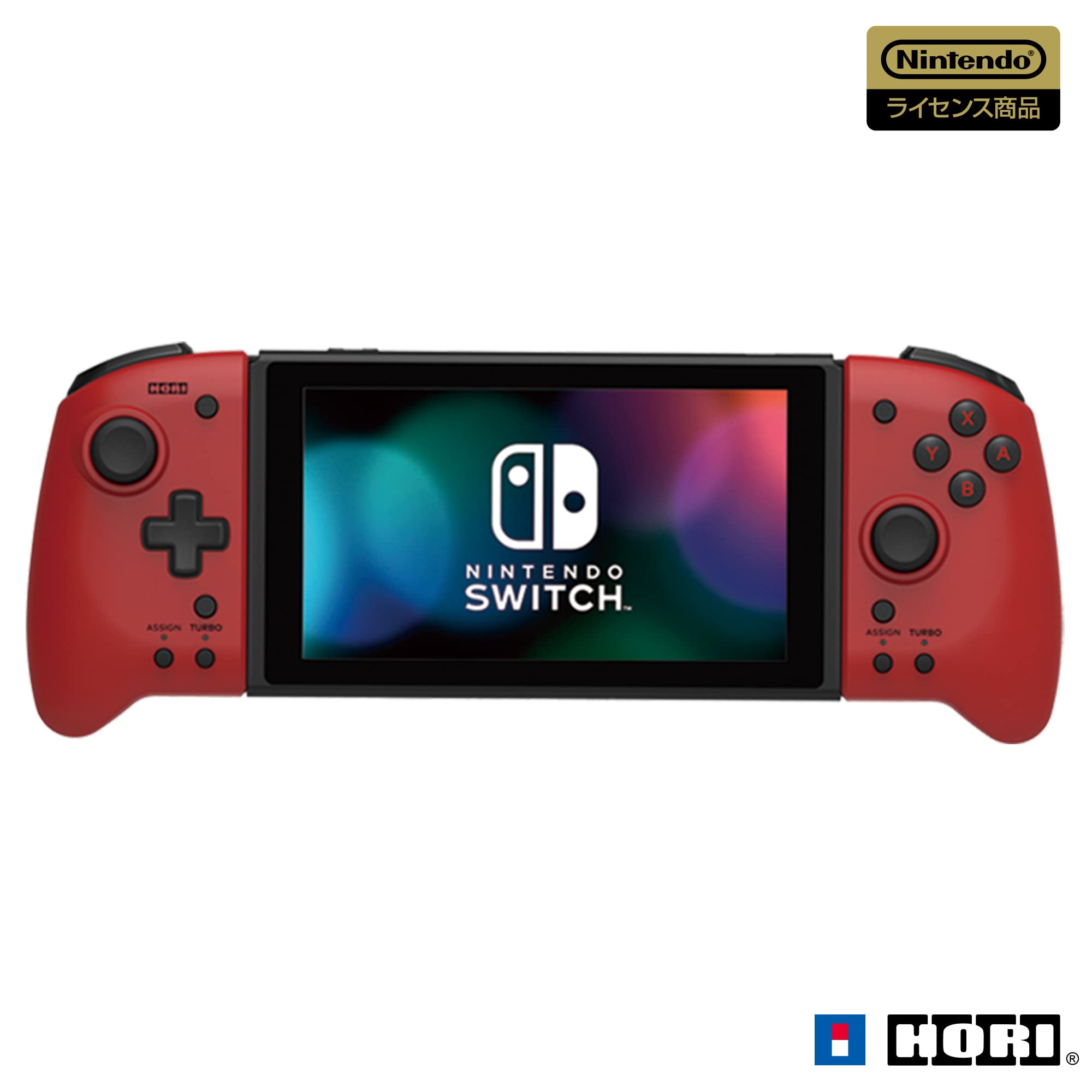 

Лицензированный контроллер-грип для Nintendo Switch от Nintendo [Продукт Nintendo] (красный) [Совместимый Switch]