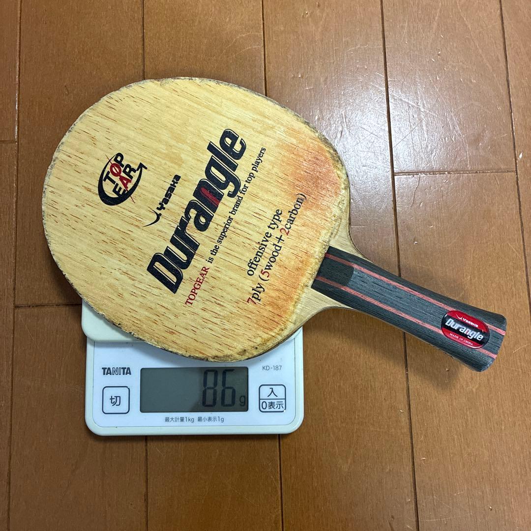 Used Yasaka Durangle table tennis racket