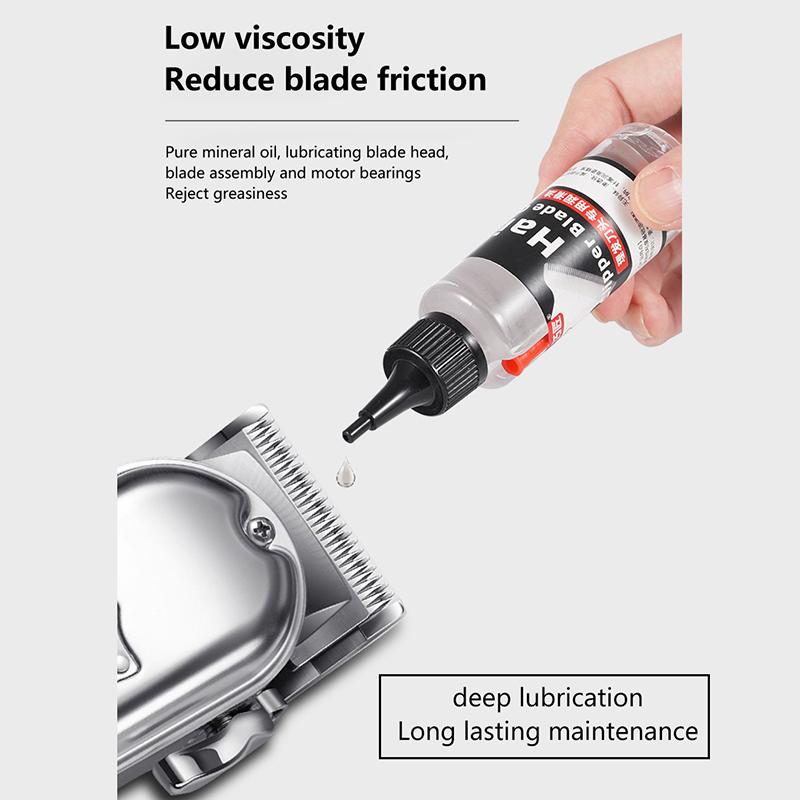 60Ml Electric Clippers Shaver Maintenance Oil Hair Trimmer Blade Oil Rust Prevention Lubricant Oil For Hair Trimmer Clippers