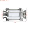 Inline-Schauglas 304 Edelstahl Mit Tri Clamp Anschluss Sanitär-Durchflussschauglas Durchflussrohr Außendurchmesser 19MM-89MM Tri Clamp Typ