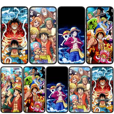 Hülle für iPhone 16 15 Xiaomi Redmi Note 14 13 12 11 Pro Max X 8 9 16e Samsung Galaxy S25 S24 S23 Moto OPPO Huawei Comics Ruffy One Piece Handyhülle