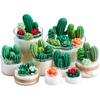 3D Succulent Kit Silicone Candle Mold DIY Cactus Lotus Rose Crafts Making Soap Plaster Resin Chocolate Baking Molds Home Decor