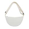 New-style Solid-color Dumpling-shaped Bags Versatile Single-shoulder Bags with Texture Casual and Versatile Underarm Bags Commuting Crossbody Bags