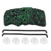 Ornament Suction Cup Turtle Basking Island Safe Resin Water Turtle Island Floating Green Turtle Semi Aquatic Island Aquarium