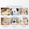 Electric 360° Rotating Display Turntable 15/20cm Stand for Jewelry Small Product Shooting Showcase