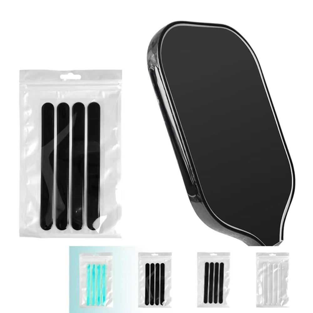 4pcs Wear-Resistant Paddle Balance Sticker Pickleball Racket Weighting Strips Protect Paddle Head