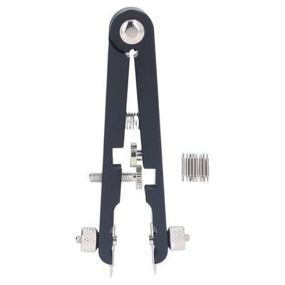 Watch Repair Plier V Shaped Watch Repair Tool Small Portable 6825 Watch Repair Kit with High Elastic Spring