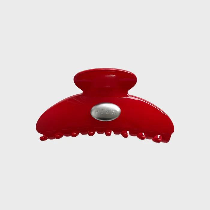 Logo Button Hair Clip M