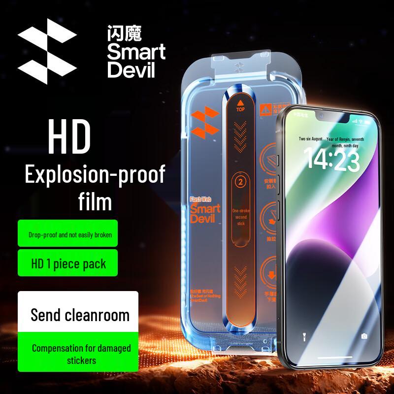 SHANMO Tempered Glass Screen Protector for iPhone