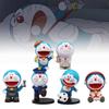 Toy Doraemon 6pcs  Police Football Players Workers Scientists Painter Astronaut