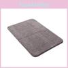 Absorbent Water Thick Microfibre Bath Mat Washable Non Slip Plush Bath Mats