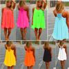 Women's Elegant Summer Beach Wear Bikini Cover Up Boho Swimwear Swing Sun Dress