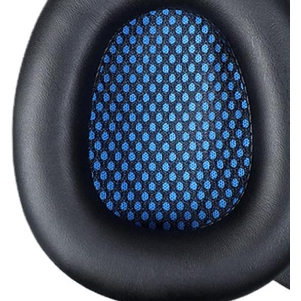 SA-902 Earpads Replacement Protein Leather Memory Foam Ear Pads Cushion Cover Compatible with Sades SA-902 SA-903 SA-906 Headphones