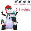 LED Lighted Blow Up Yard Decor Waterproof Christmas Decorations Christmas Inflatables  Outdoor Use