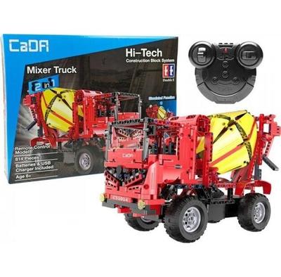 Plastic Construction Set Double Eagle Radio-controlled Concrete Mixer, 815 Parts