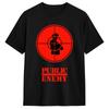 US Rap Team Public Enemy Cotton T-Shirt For Adult Summer Y2K Retro T-Shirts Hip Hop Tee Shirt