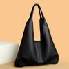 Women's PU Winged Bags Joint Large Capacity Versatile Shoulder Bags Foldable Solid Bags Fashion