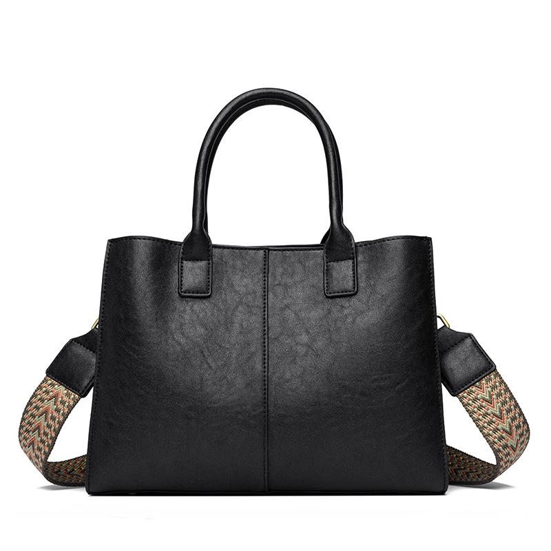 Bags Women's New Portable Messenger Bags Soft Leather Women's Bags Commuter Bags Fashion Shoulder Bags