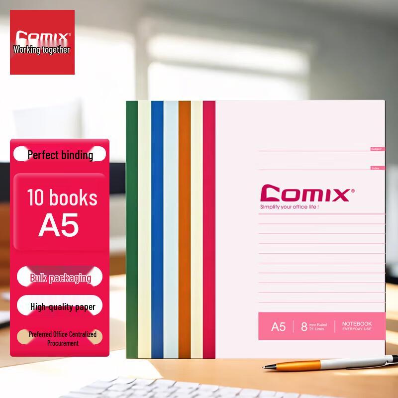 

JYA5 Wireless Bound Notebooks, 10-Pack