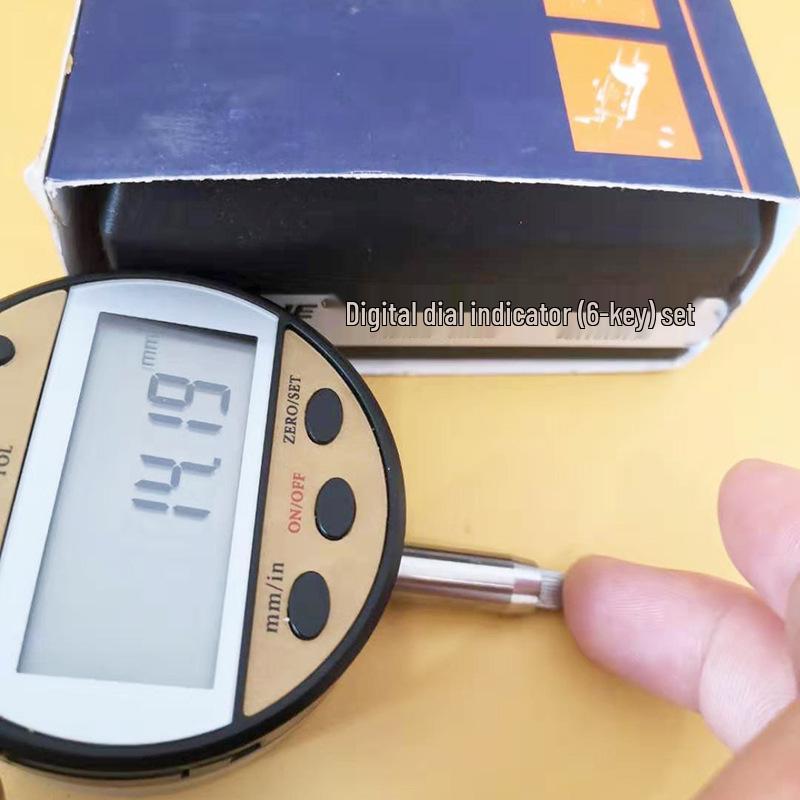SHAHE Precision Digital Dial Indicator 0-50.8mm, 0.001mm Resolution