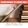 Santa Climbing Staircase Advents Calendar 2025 Christmas Countdowns Decors X3UC