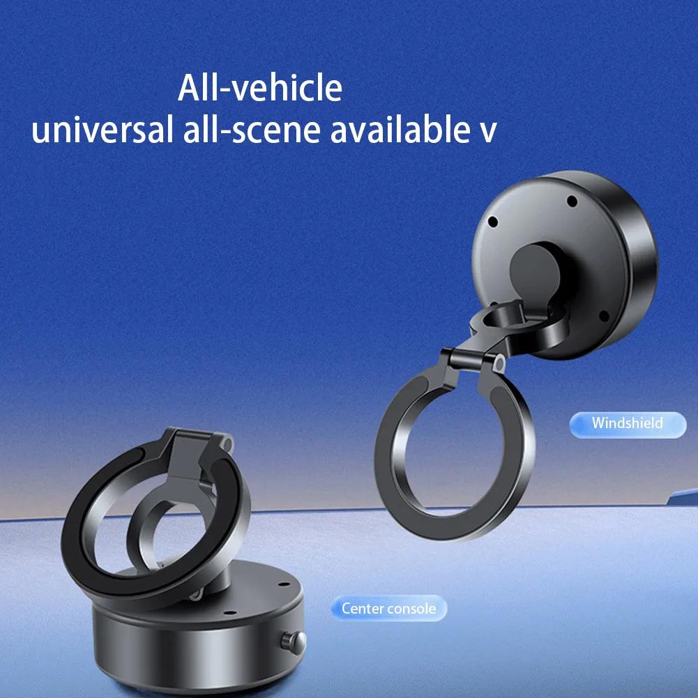 Magnetic Car Phone Holder Car Phone Bracket Tri-fold Foldable Phone Stand Hands Free Smartphone Support for Smartphone