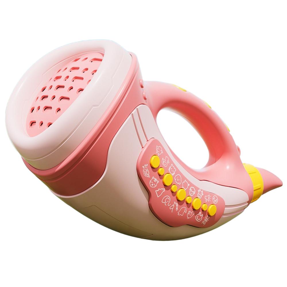 Animal Sounds Portable Kids Musical Blow Horn Sound Amplifier for Lung Capacity Birthday Gift