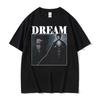 Das SandUnisex Dream Morpheus Neil GaiUnisex Fan Retro 90er Rap Meme T-Shirts Unisex Damen Mode Hip Hop 100% Baumwolle Oversized T-Shirts