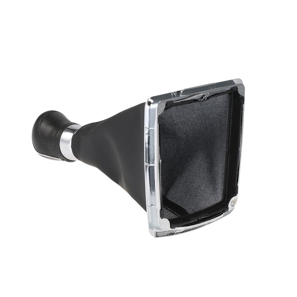 Gear Shift Cover 5-Speed Manual Transmission Gear Shift Stick Knob Dust-proof Cover for Ford Focus