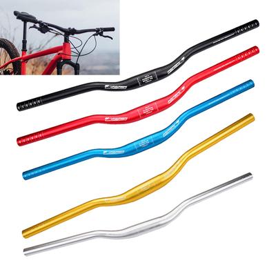 Mountain Bike Handlebar, Bicycle Handlebar, 31.8mm Sturdy Lightweight Long 620mm Riser Bar, Handle Bar for Road Bikes