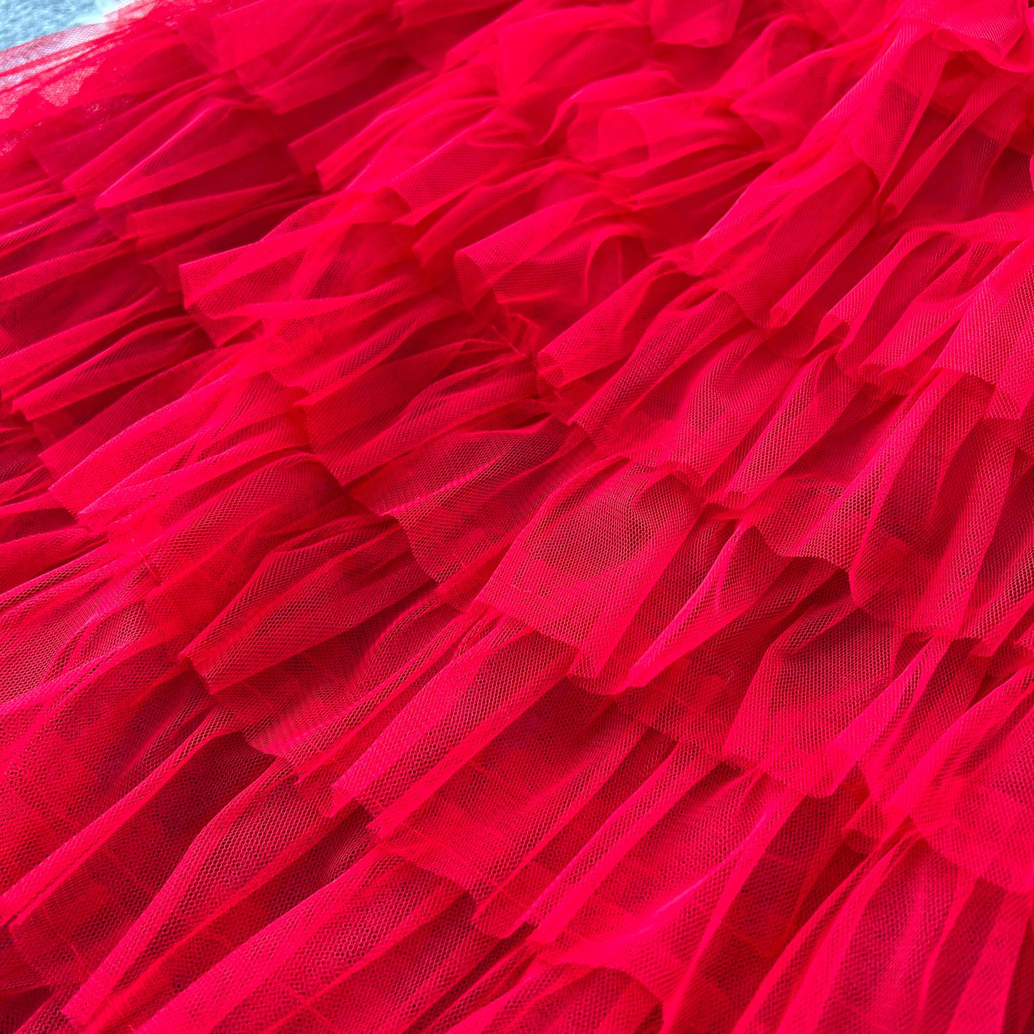 Винтажное базовое платье с круглым вырезом и коротким рукавом — фото 18