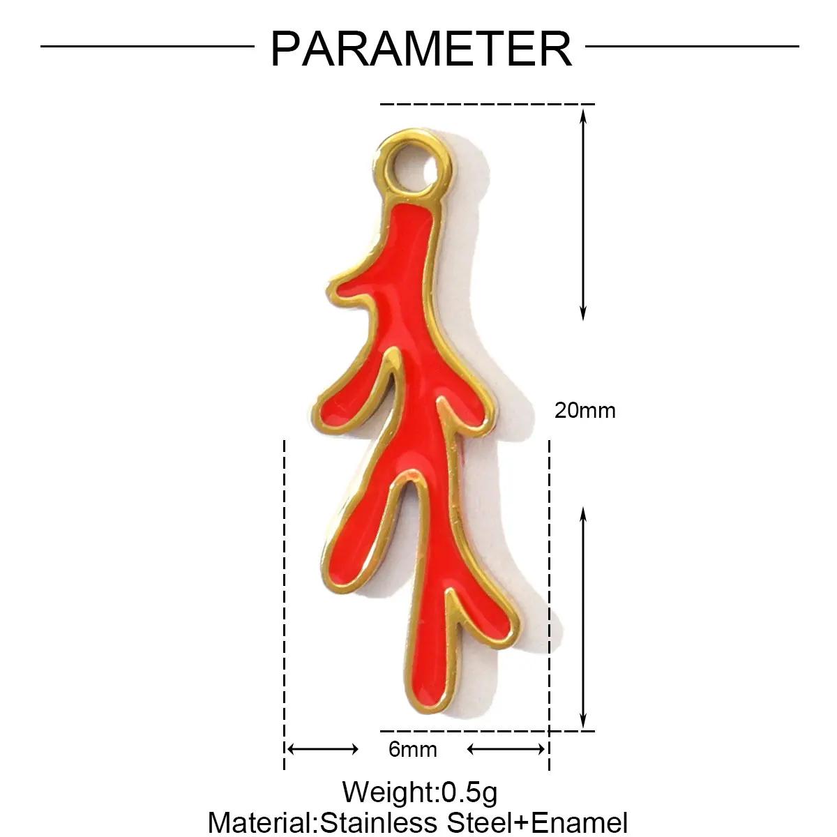 

3pcs/Lot Stainless Steel Enamel Heart Poker Lip Necklace Pendants Star Cross Sun DIY Charms Women Starfish Jewelry