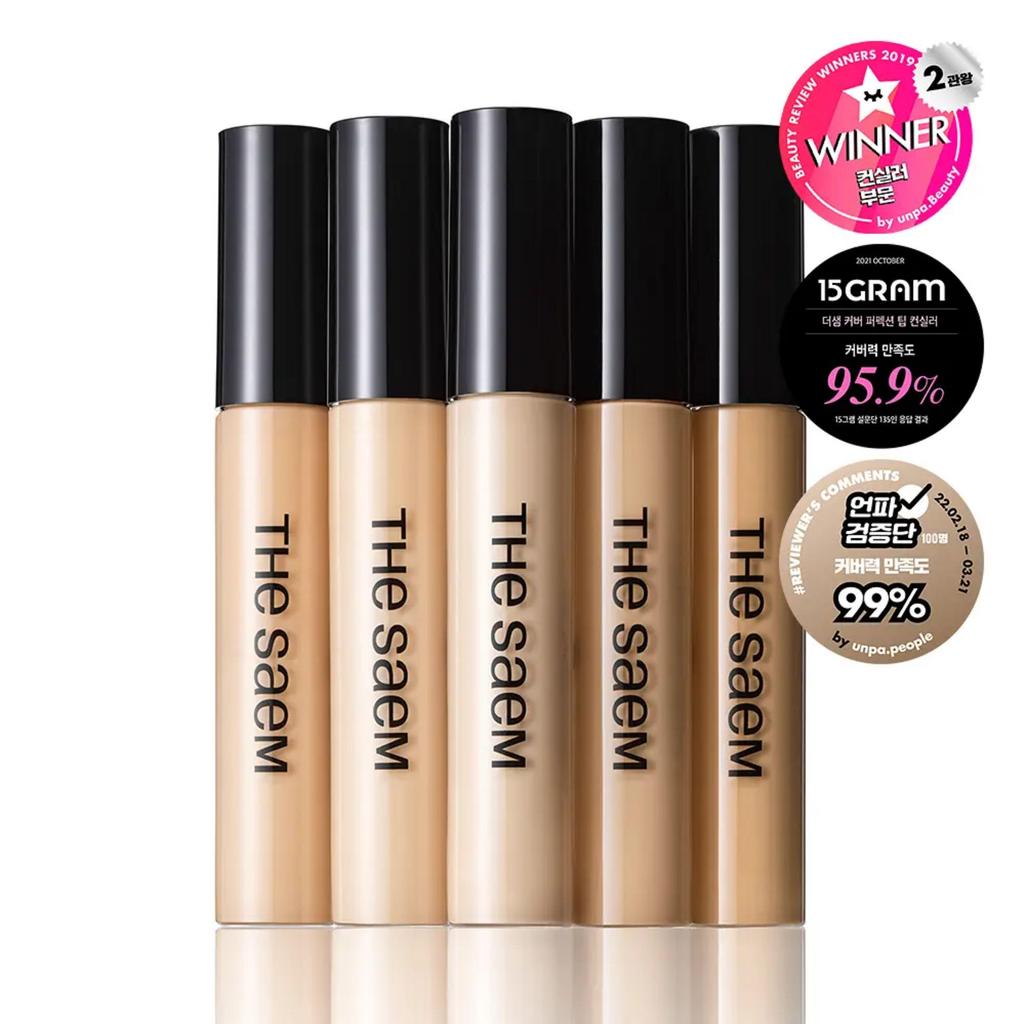 The Saem Cover Perfection Tip Concealer 9.5g (10 Shades)
