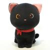 Cartoon Cat Plush Doll Cute Stuffed Kitten Rag Toy Elastic Soft Sofa Cushion Bedside Gift For Kids Girls 24cm