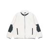 adidas Velvet Jackets Men's White Stand Collar Thickened ED1922